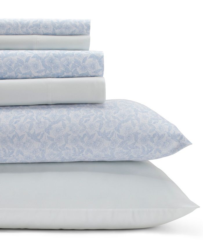 Laura Ashley Belle Sheet Set, Twin Macy's