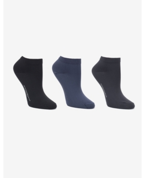 image of Donna Karan Soft Microfiber 3 Pc Low Cut Dress Sock
