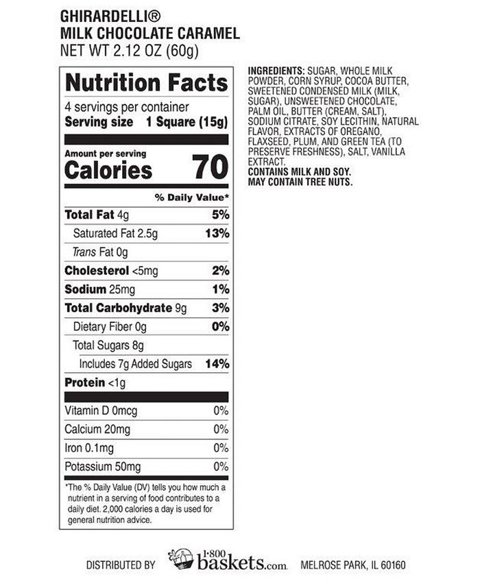 Ghiradelli Golden Gift Tower Macy's