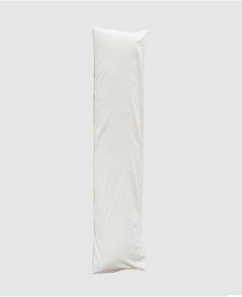 Holy Lamb Organics Natural Wool Filled Body Pillow With Organic