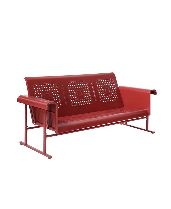 Crosley veranda sofa clearance glider