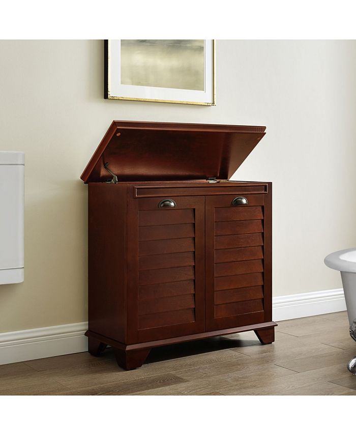 Crosley Lydia LiftTop Hamper Macy's