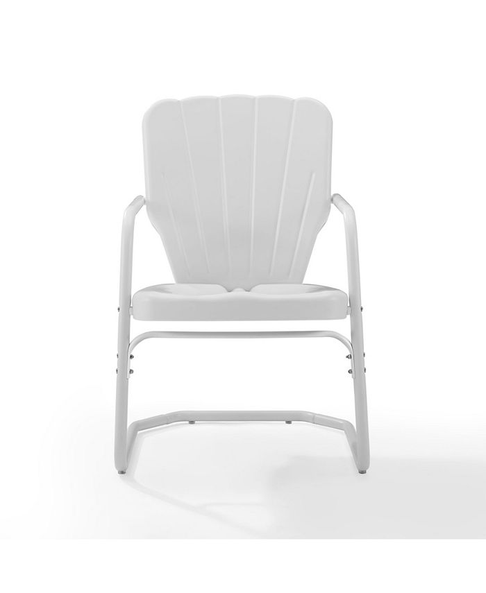 Crosley Ridgeland Metal Chair Set Of 2 Macy's