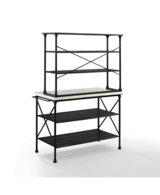 Madeleine 2 Piece Kitchen Island Hutch Set