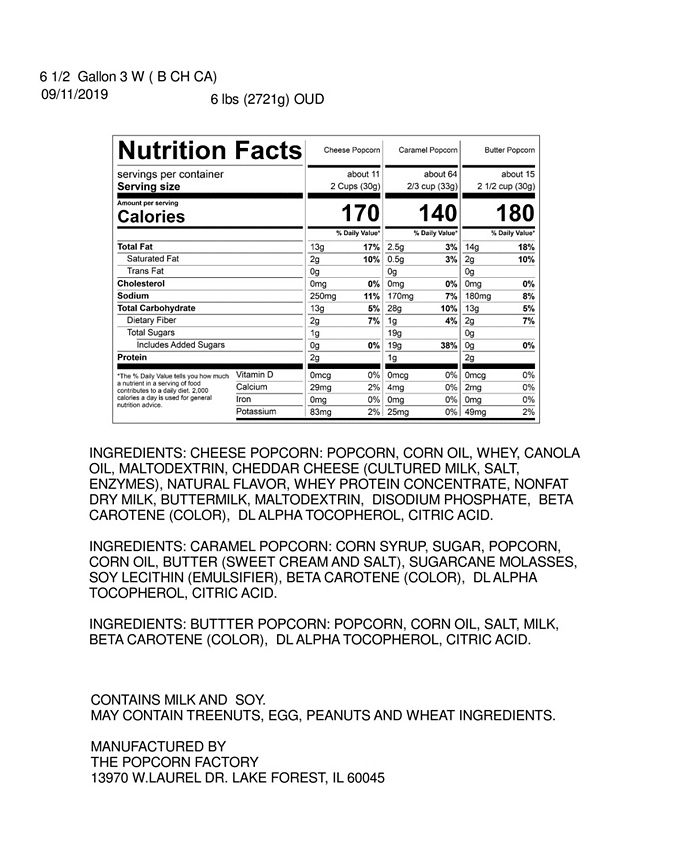 The Popcorn Factory Thomas Kinkade Scene 6.5G 3Flavor Gift Tin Macy's