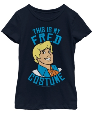 Fifth Sun Scooby Doo Big Girl's This Is My Fred Costume Short Sleeve T-Shirt