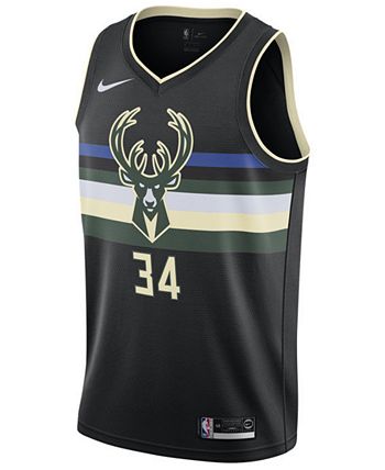 Nike Men's Giannis Antetokounmpo Milwaukee Bucks Statement Swingman Jersey  - Macy's