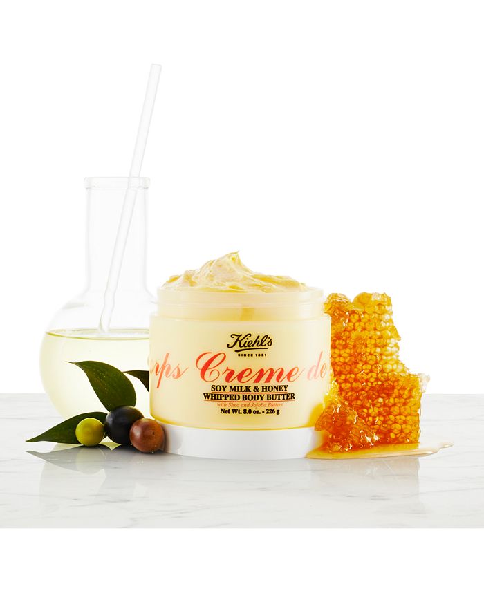 Kiehl's Since 1851 Creme de Corps Soy Milk & Honey Whipped Body Butter ...