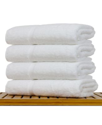 Luxury Hotel Spa Towel Turkish Cotton Bath Towels, Set of 4
