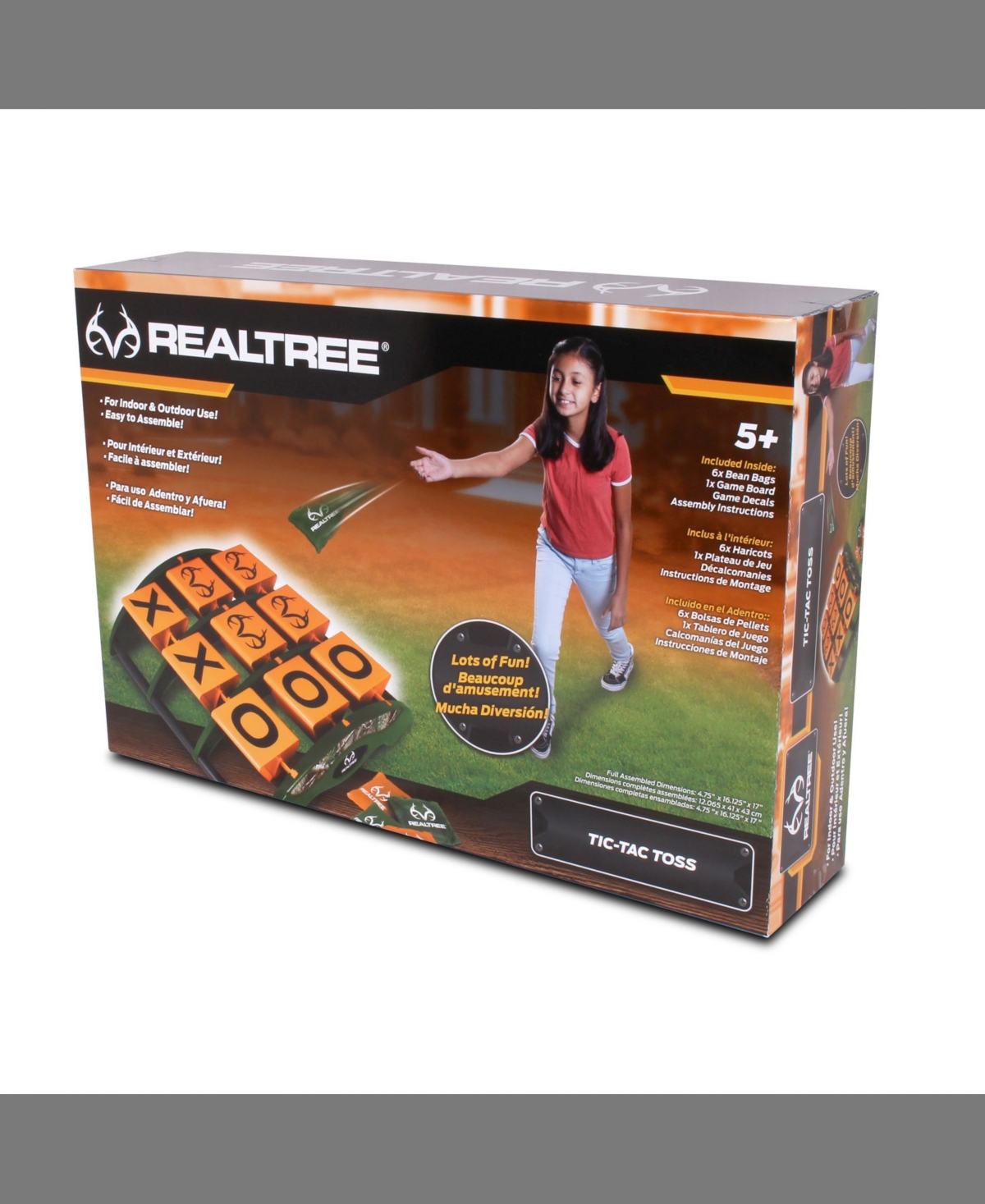 Nkok Realtree Games Tic-tac-toss Game Set In Multi