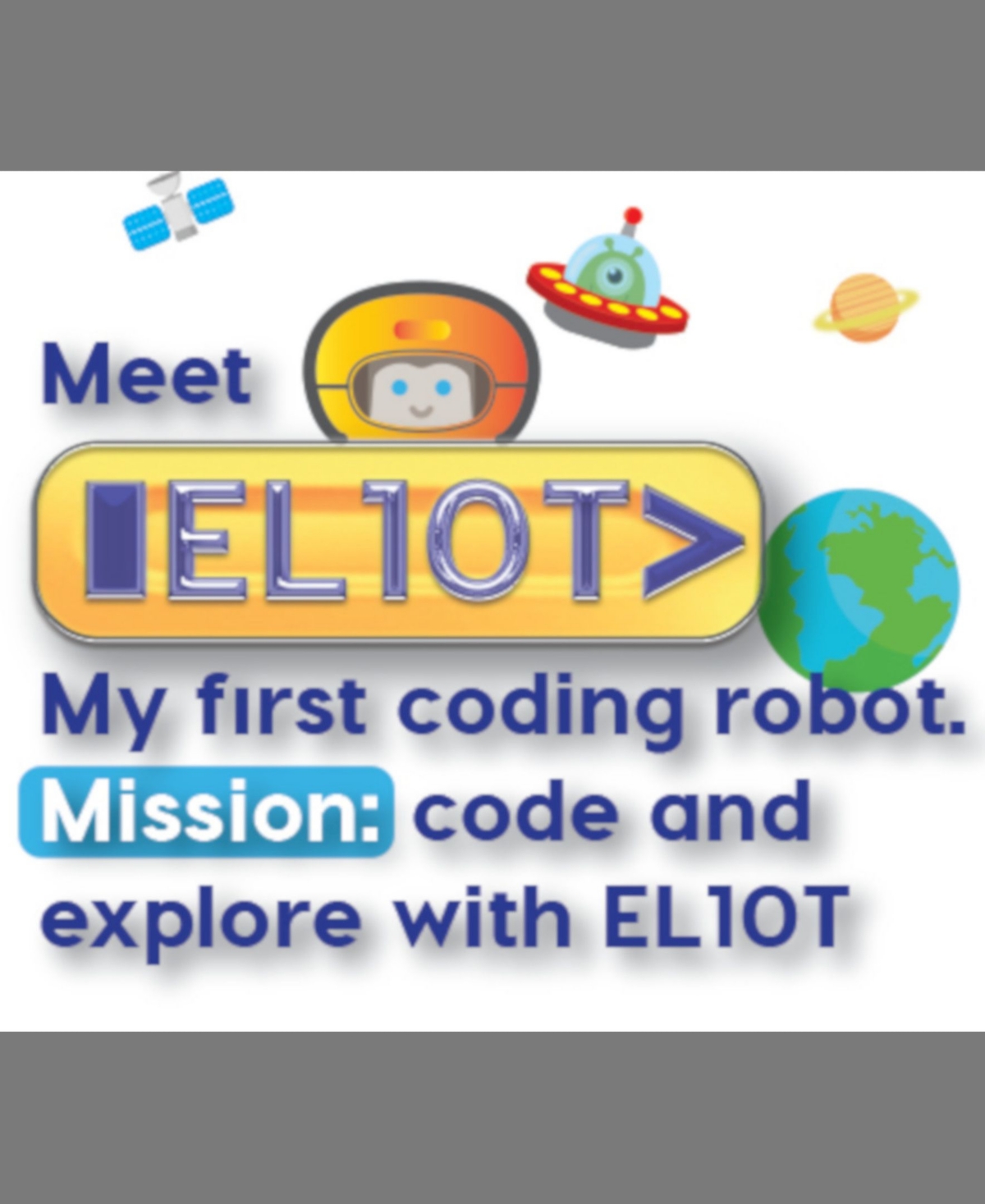 Redbox Elenco/edu Toy El10t : My First Coding Toy Robot In Multi