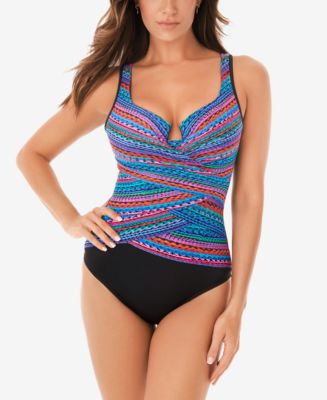 Dot Com Layered Escape One Piece