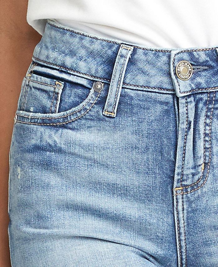 Silver Jeans Co. Avery Denim Cutoff Shorts - Macy's