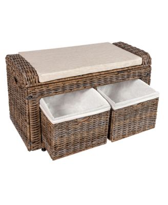 Palermo 34.5" Storage Bench