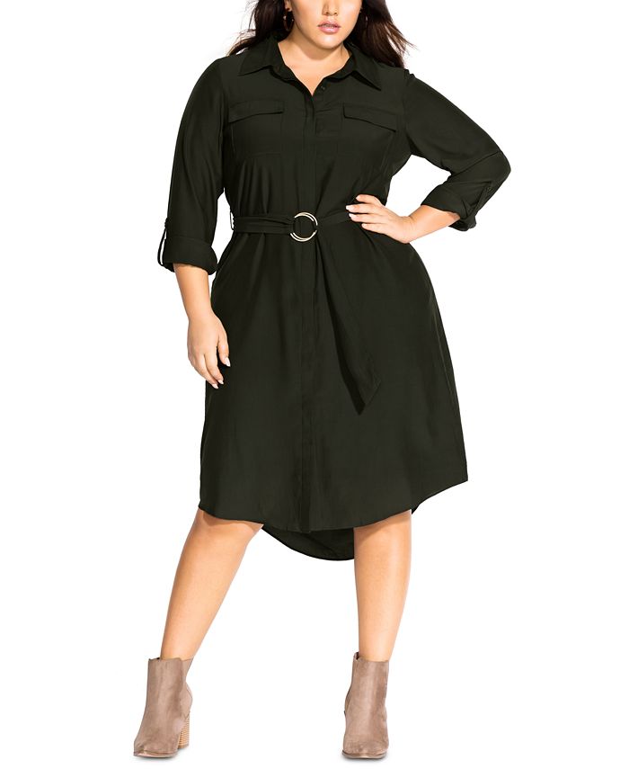City chic shirt dress store