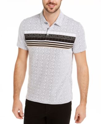 mens patterned polo shirts