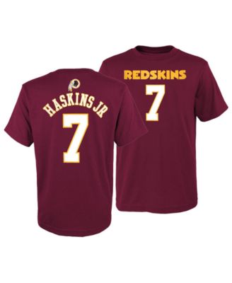 Dwayne Haskins Redskins Jersey man T shirt