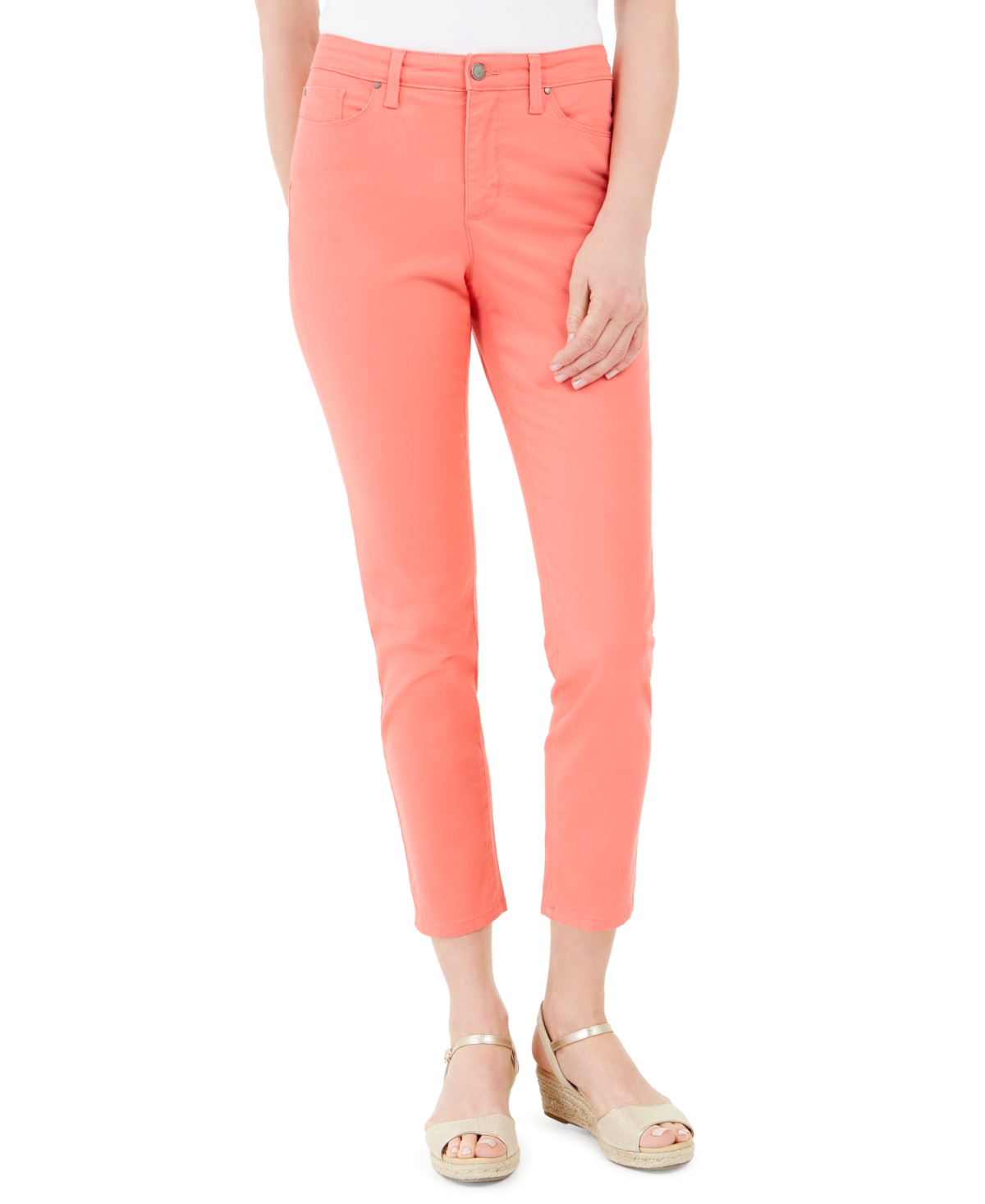 Red Tummy Control Women's Pants & Trousers - Macy's