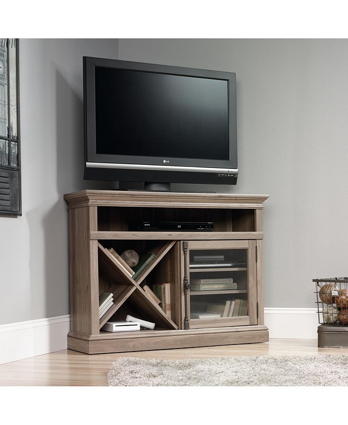 Sauder Barrister Lane Corner TV Stand Macy's