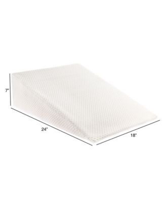 Rayon from Bamboo Fiber Cover Memory Foam Bed Wedge Pillow