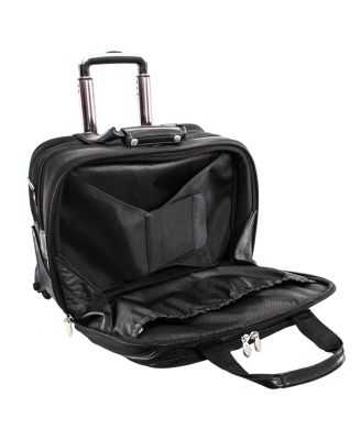 Chicago, 15" Patented Detachable -Wheeled Laptop Briefcase