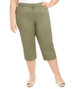 Women S Plus Size Pants Macy S