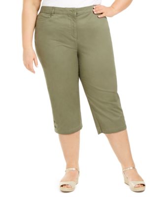 Karen Scott Plus Size Capri Pants, Created for Macy's - Macy's