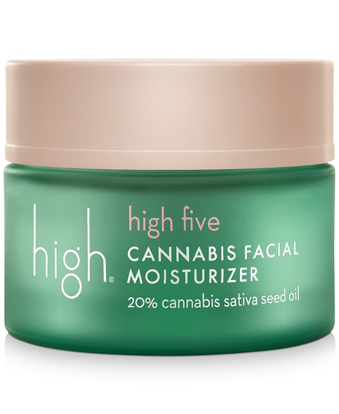 High - High Five Cannabis Facial Moisturizer, 1.7-oz.