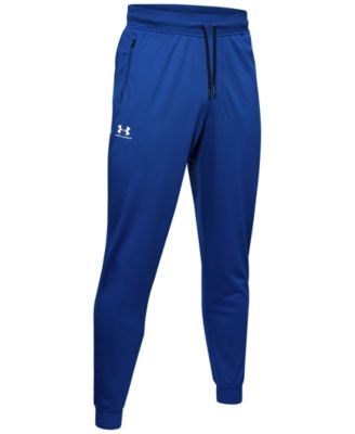 under armour men's tapered leg tricot pants
