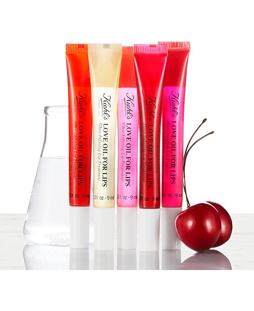 Kiehl's Since 1851 LOVE OIL FOR LIPS Glow Infusing Lip Treatment, 0.3
