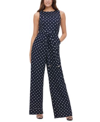 tommy hilfiger polka dot jumpsuit