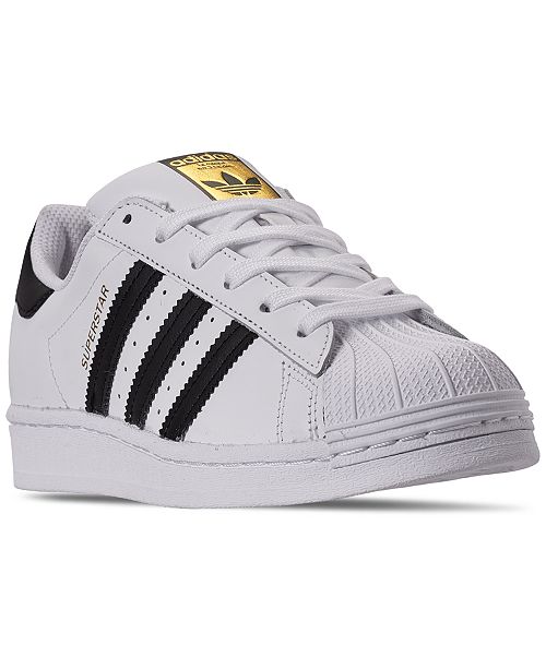 Adidas Big Kids Superstar Casual Sneakers From Finish Line Reviews Finish Line Athletic Shoes Kids Macy S