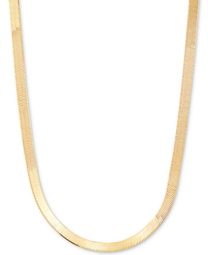 Giani Bernini Herringbone Chain Necklace 18"
