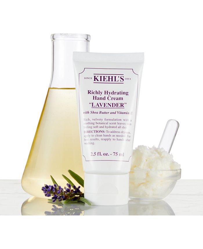 Kiehl's Since 1851 Richly Hydrating Hand Cream Lavender, 2.5oz. Macy's
