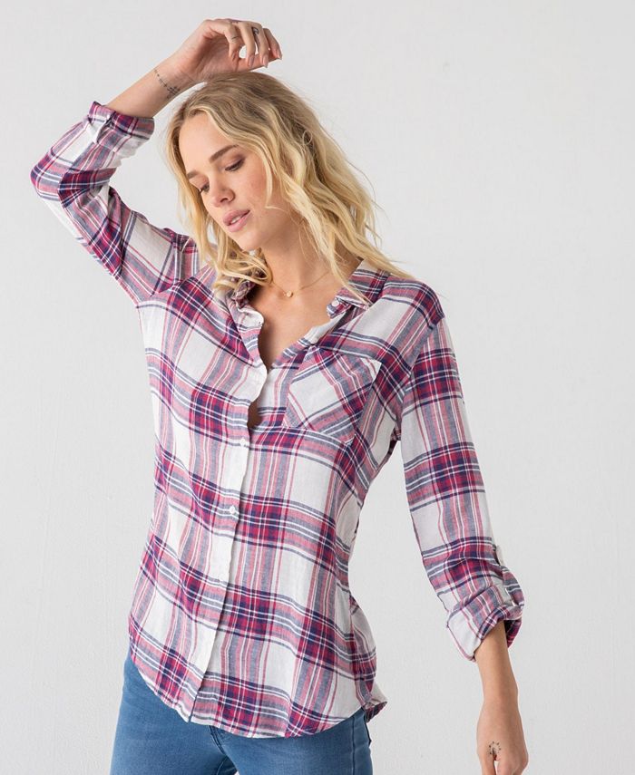 Thread and Supply Thread Supply Soft Flannel Button Down Macy's