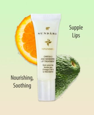 Sundari Omega 3 And Mandarin Lip Treatment - 2 Pack