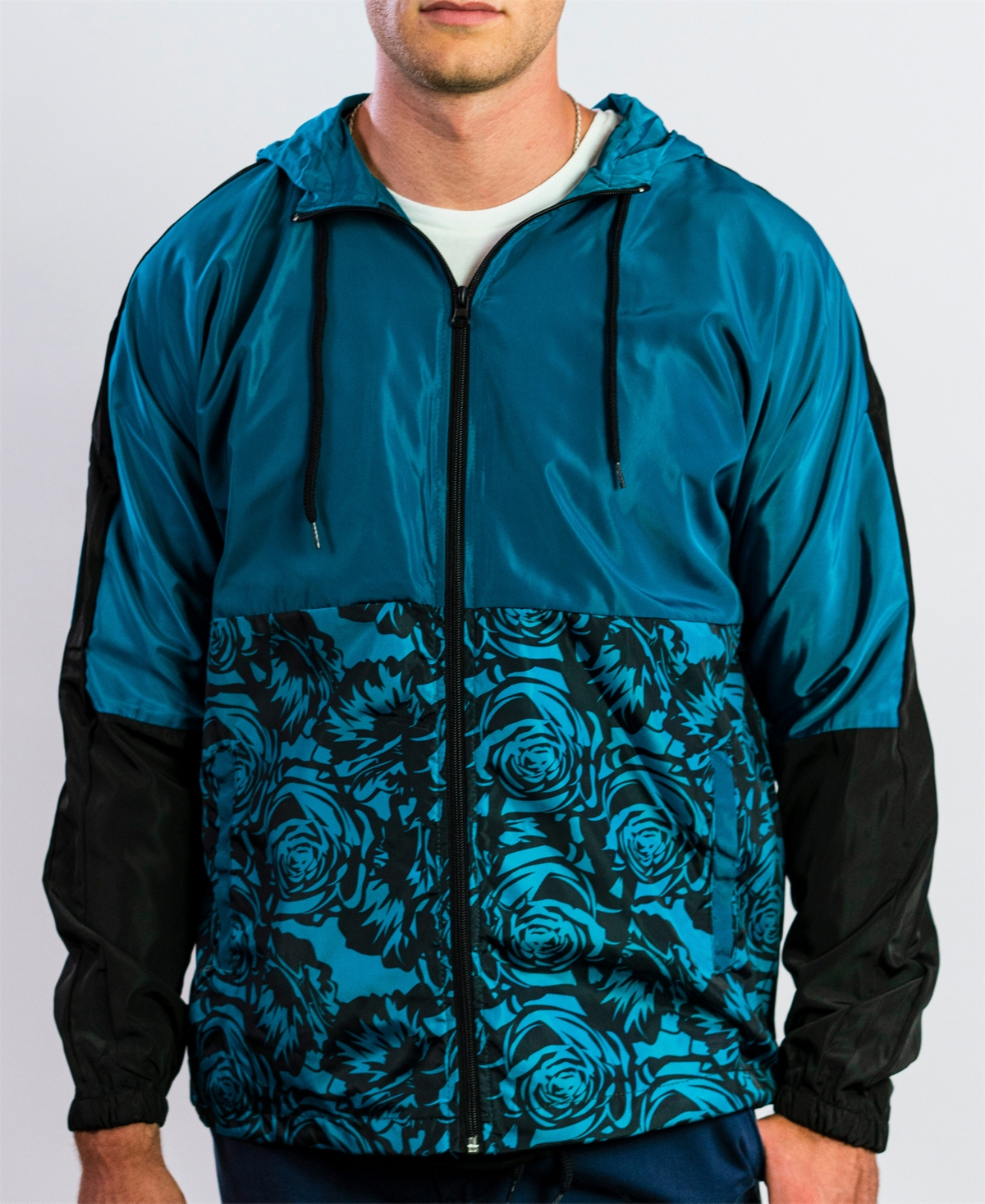 Beautiful Giant Men's Hooded Lightweight Windbreaker