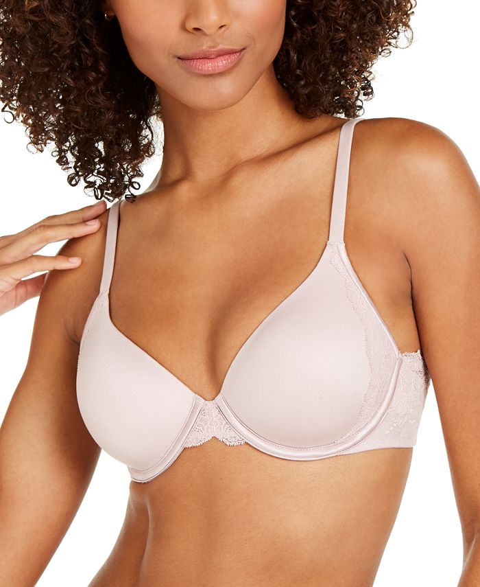 SPANX 30034R UNDIE-TECTABLE LIGHTLY LINED FULL COVERAGE BRA CAFE AU LAIT SZ  32D