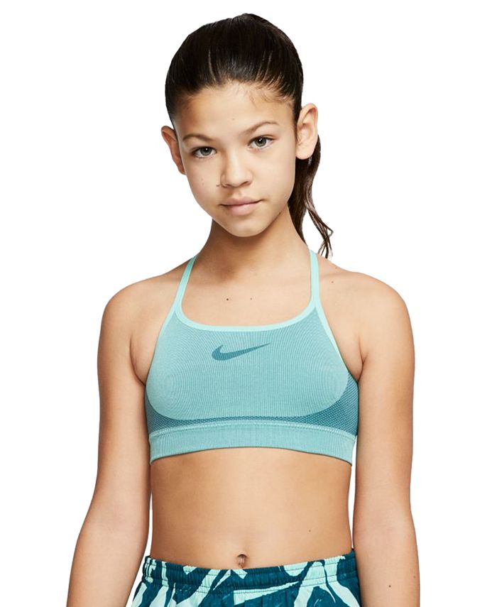 Stylish Nike Swoosh Sports Bra Tank Top for Girls 7-16