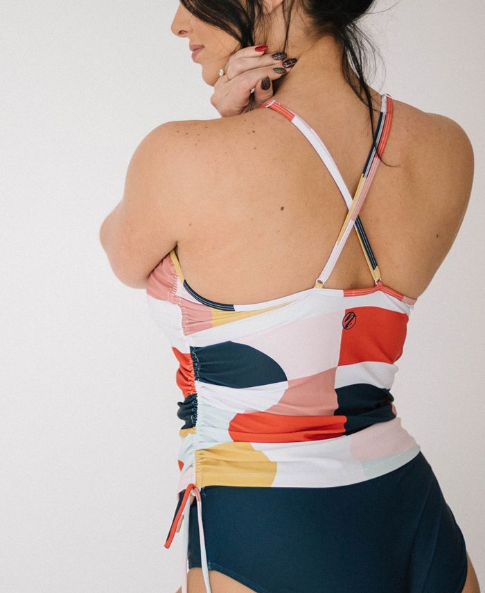 Nani Swimwear Women's Drawstring Tankini Swim Top Macy's