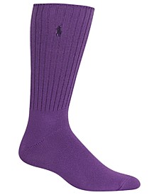 with Grey Contrast 5-12 shoe Mens Purple Personalised Socks YOUR TEXT  X6N690 