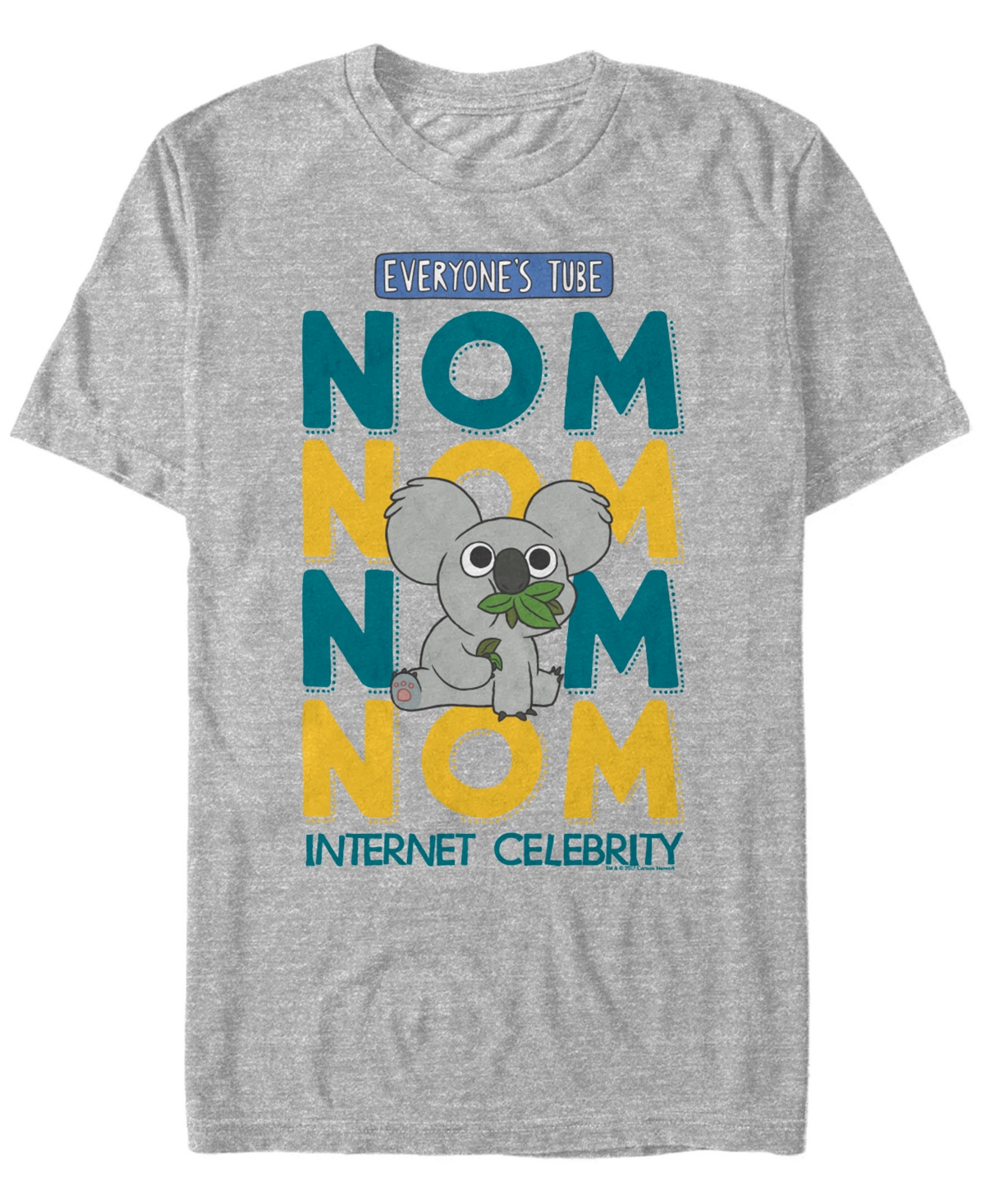 Fifth Sun Men's We Bare Bears Nom Nom internet Celebrity Short Sleeve T- shirt