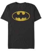 Intimates & Sleepwear, Batman Bat Logo Grey Yellow Trimmed Thong