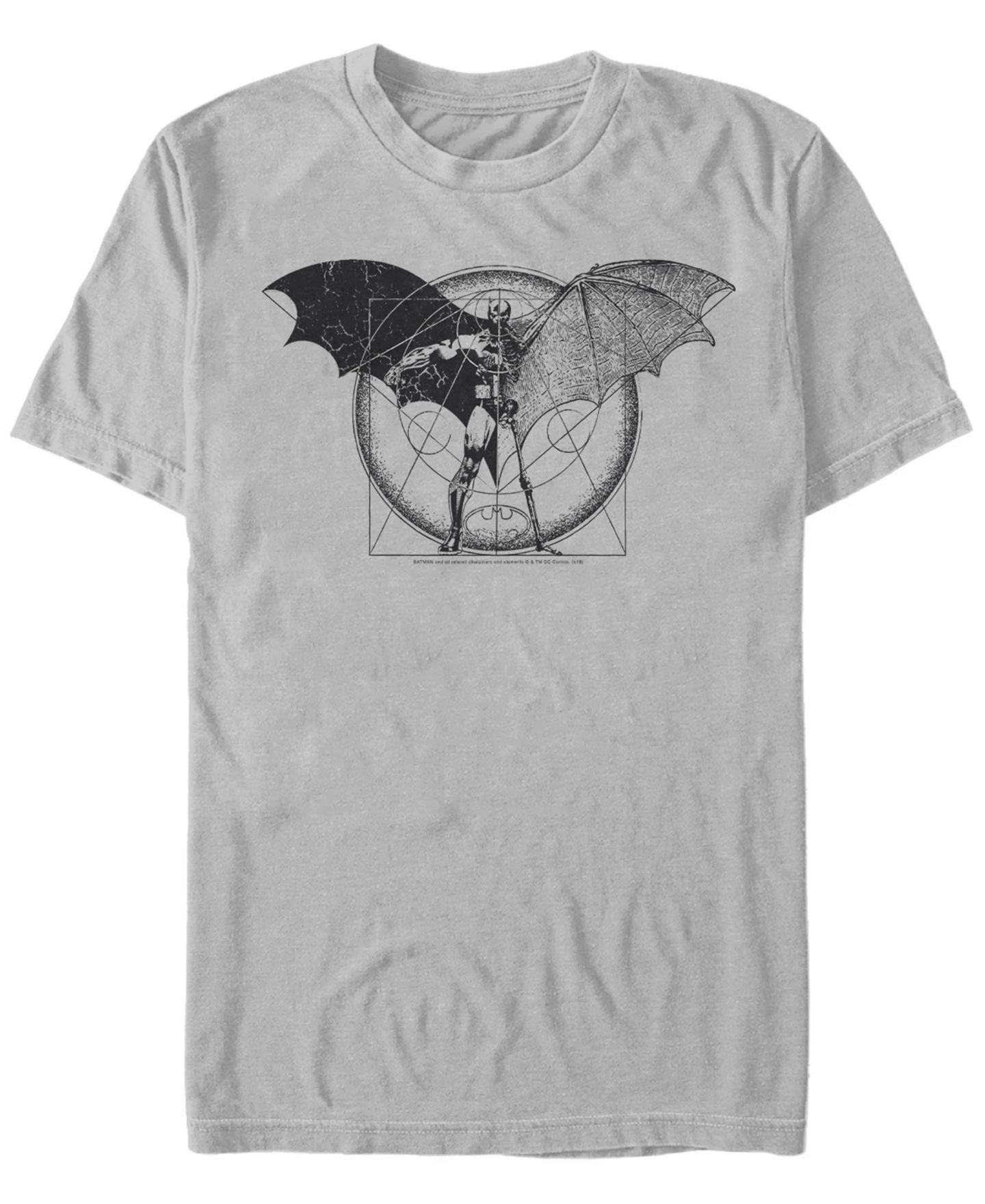 Мужская футболка Fifth Sun DC Batman Geometric Schematic Short Sleeve — фото 1