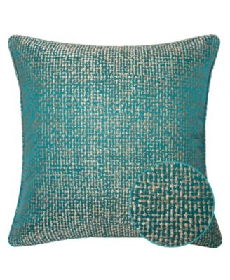Chloe Jacquard Plaid Decorative Pillow, 20" x 20"