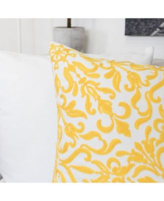 Victoria Cotton Decorative Pillow, 20" x 20"