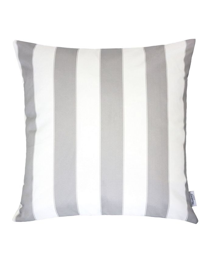 Homey Cozy Olivia Stripe Outdoor Pillow Set of 2 & Reviews Decorative & Throw Pillows Bed