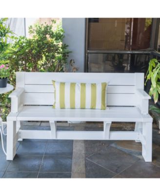 Olivia Stripe Indoor/Outdoor Decorative Pillow, 12" x 20"