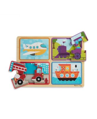 Melissa and Doug Np Wooden Puzzle - Ready, Set, Go