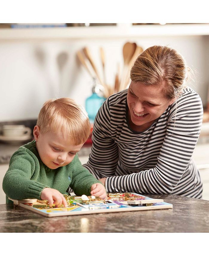 Melissa and Doug Melissa Doug Latches Wooden Activity Board